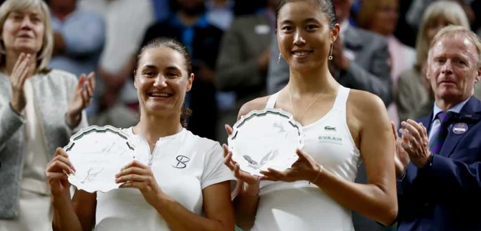 Monica Niculescu, finalistă la Wimbledon, proba de dublu/ Foto: EPA