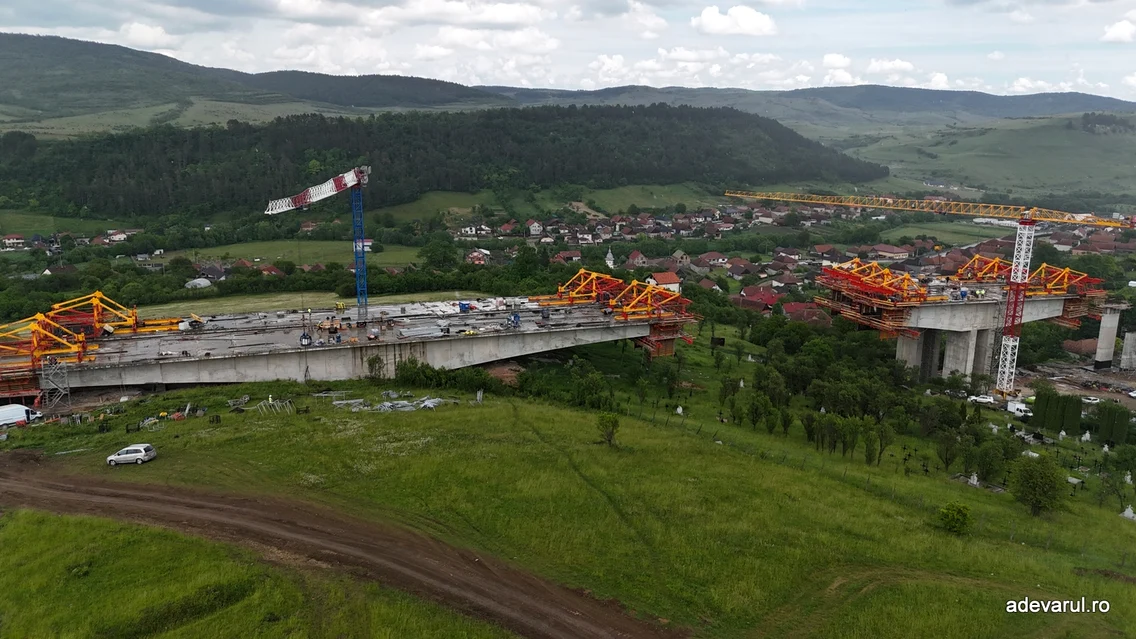 Viaductul Nădășelu de pe Autostrada transilvania  Foto Daniel Guță ADEVĂRUL (13) JPG