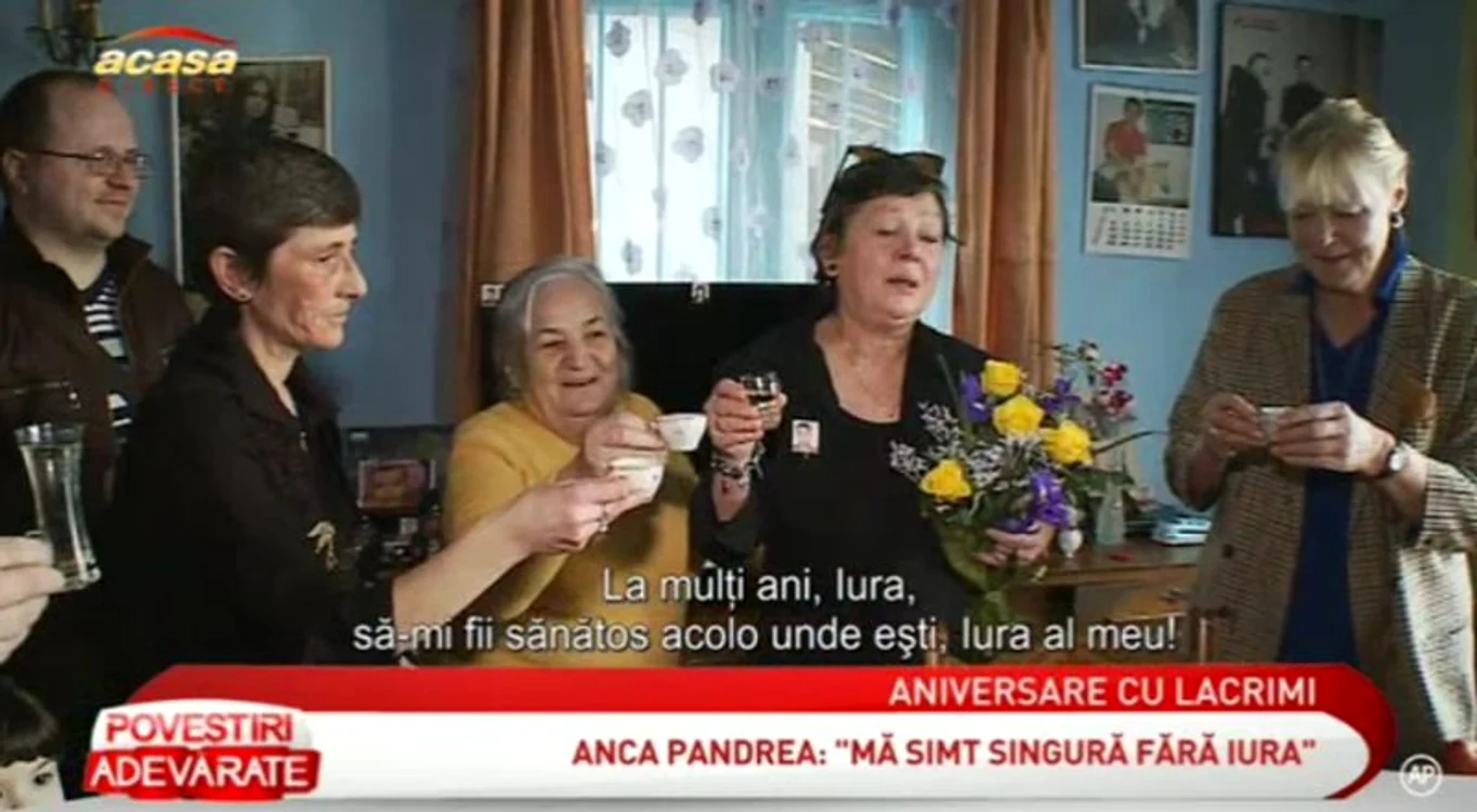 Anca Pandrea, aniversare în lacrimi