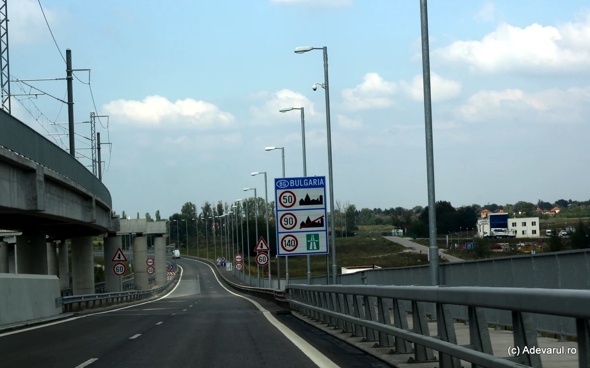 Podul Calafat - Vidin. Foto: Daniel Guță. ADEVĂRUL
