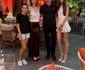 Mihai, alături de fiica Mikaela, de soție și de fata acesteia 
