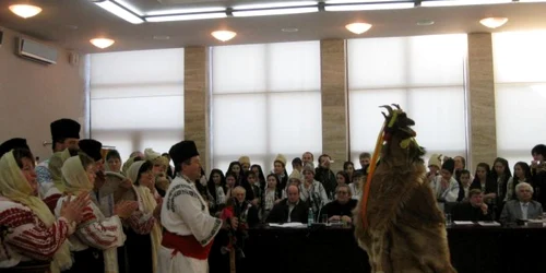 Colindătorii au încântat consilierii