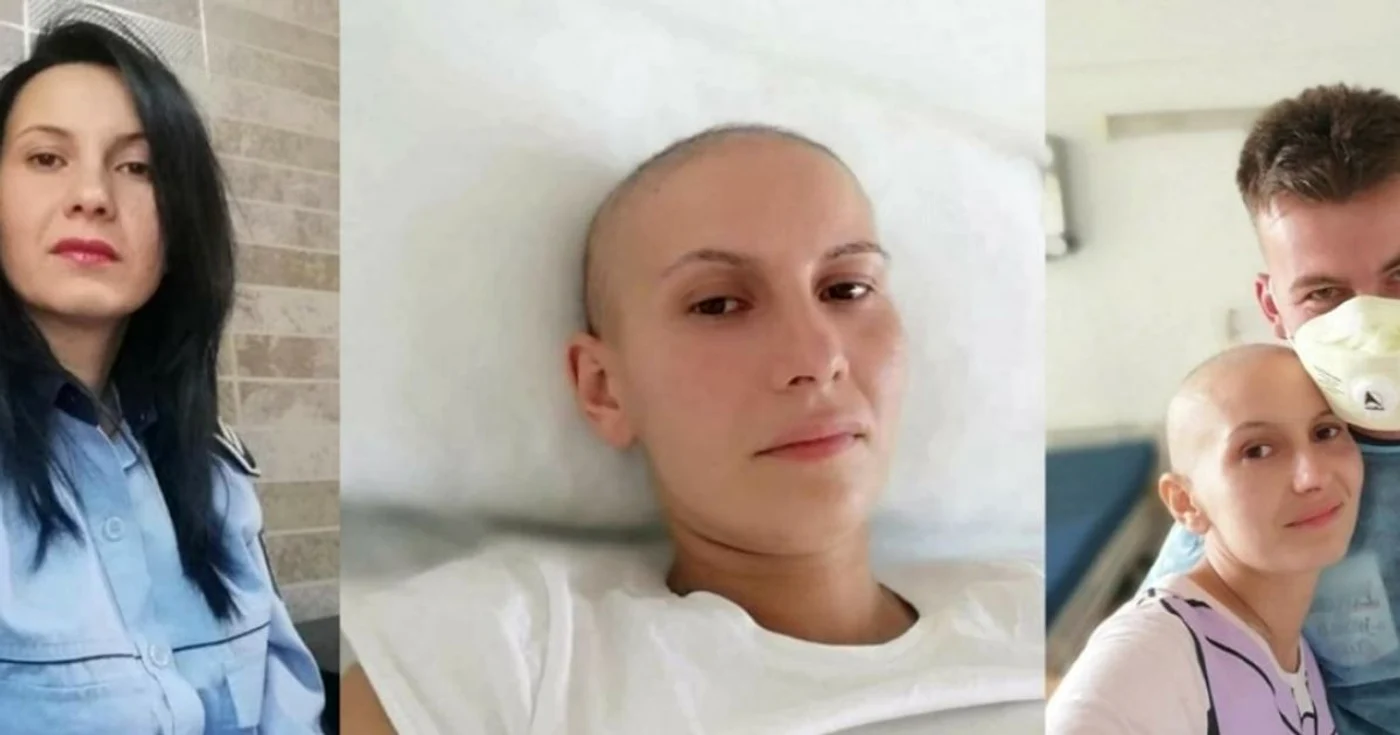 Andreea Sandu luptă cu boala, dorind să le fie celor doi fii sprijin FOTO: Facebook/Andreea Sandu