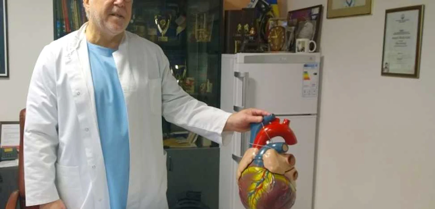 Marian Gaşpar, şeful secţiei de Chirurgie Cardiovasculară din cadrul Institutului de Boli Cardiovasculare Timişoara FOTO Daniel Dancea