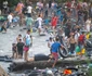 Sute de migranți au trecut din Maroc în enclava spaniolă Ceuta FOTO Profimedia