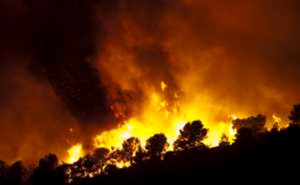 Incendii de pădure in Spania FOTO The Guardian