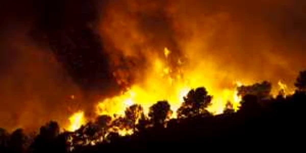 Incendii de pădure in Spania