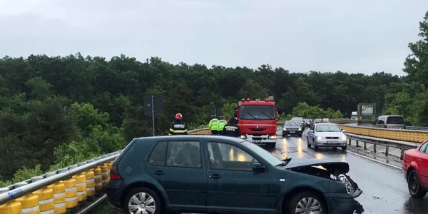 slobozia accident pe podul de la cosereni foto isu ialomita