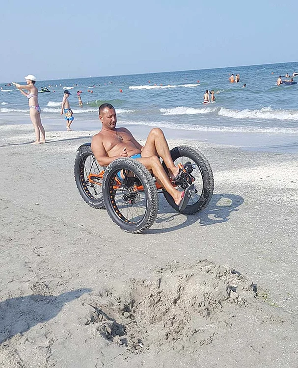 Mersul pe bicicletă nu mai e un chin atunci când stai relaxat la orizontală