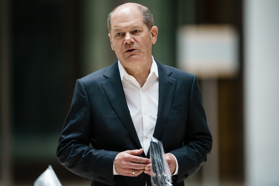 Scholz denunță cinismul lui Putin pe tema victimelor civile în Israel și Fâșia Gaza