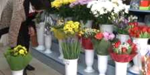 Vânzările florăriilor cresc şi cu 50% în această perioadă