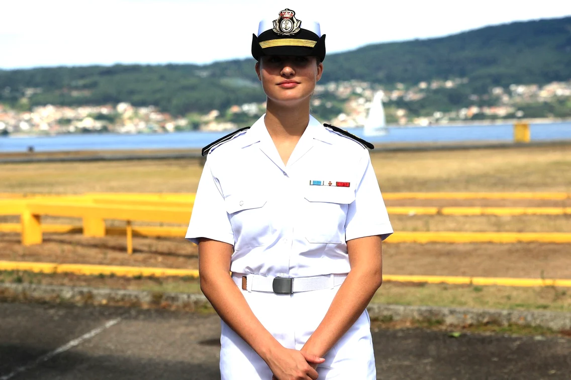 Prințesa Leonor e acum la Școala Navală