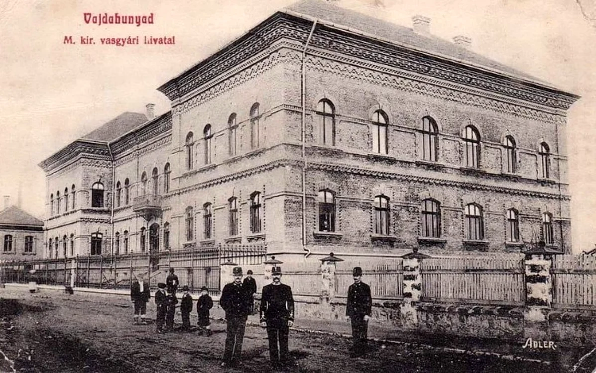cladirea uzinelor de fier hunedoara 1910 leopold adler