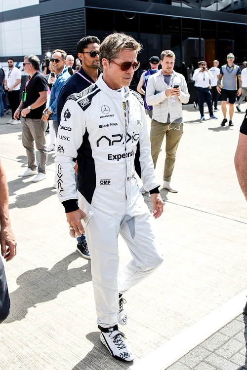 Brad Pitt la Silverstone, Profimedia (3) jpg