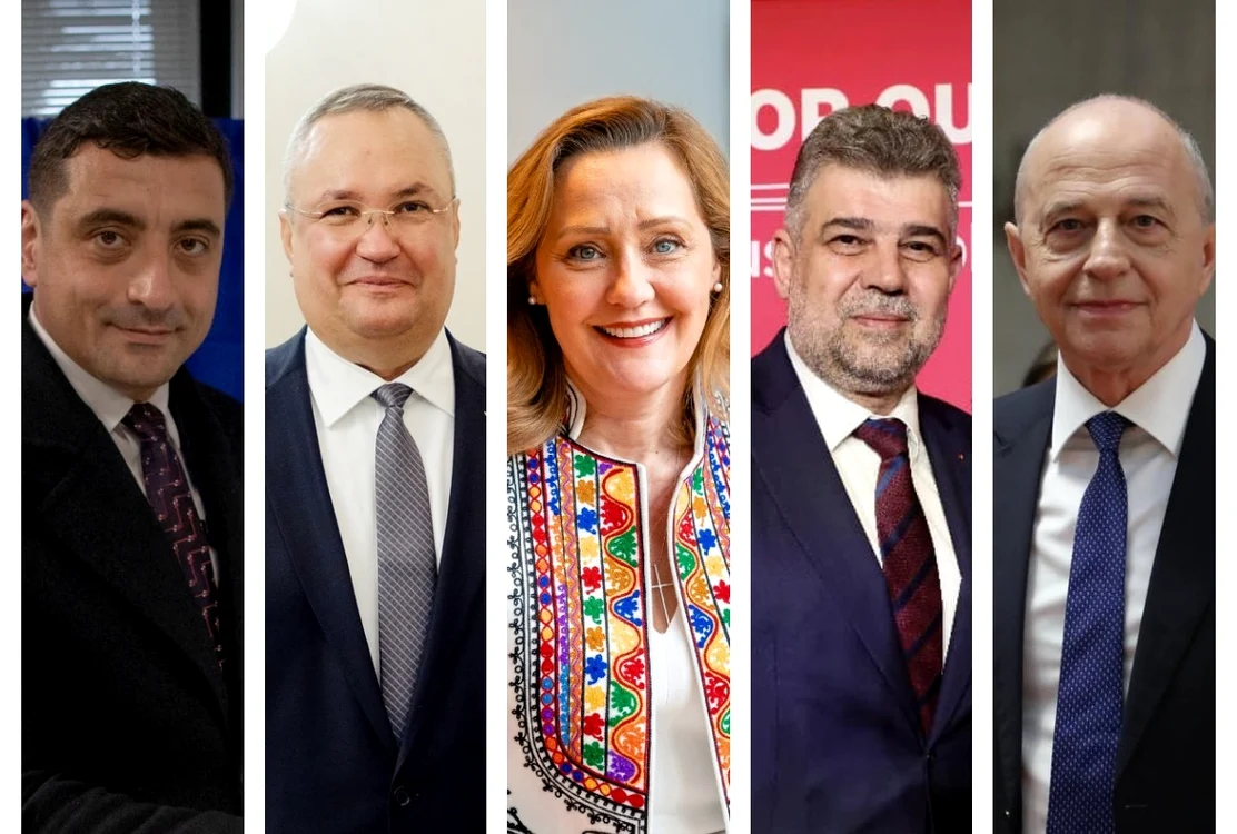 Românii sunt chemați să aleagă astăzi președintele pentru următorii cinci ani FOTO: colaj Adevărul