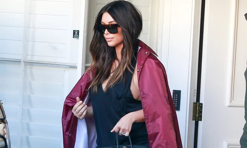 Kendall Jenner & Kim Kardashian Head To Epione In Beverly Hills jpeg