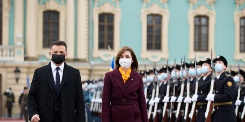 Maia Sandu si Volodimir Zelenski presedinte.md