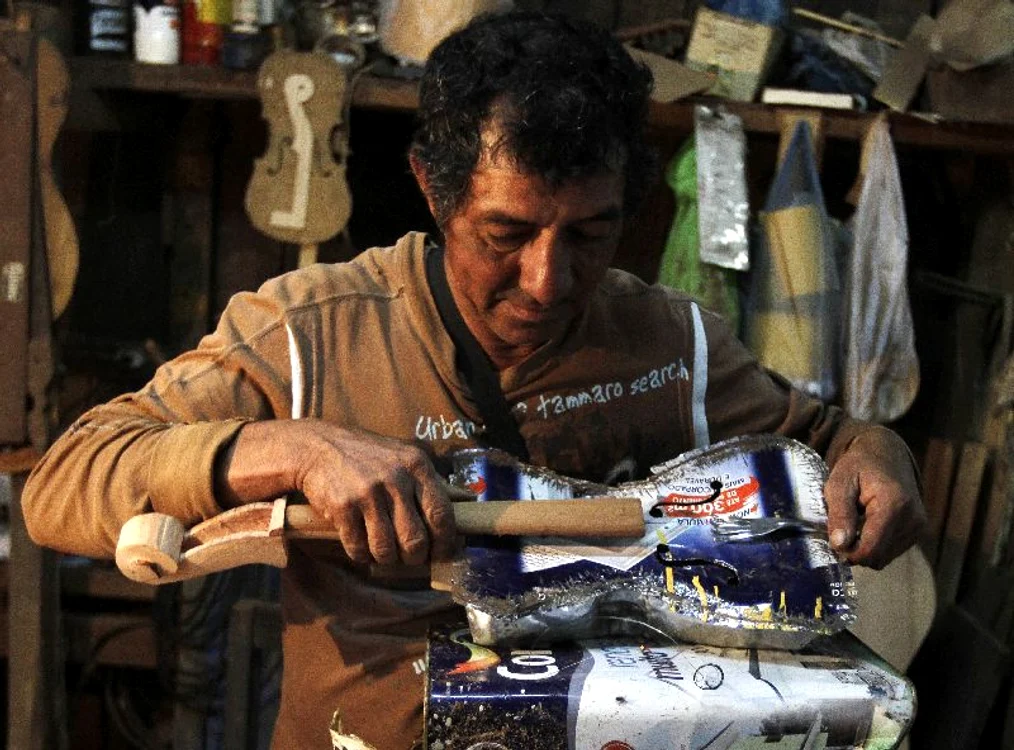 The Cateura Orchestra of Recycled Instruments (Foto: Reuters)