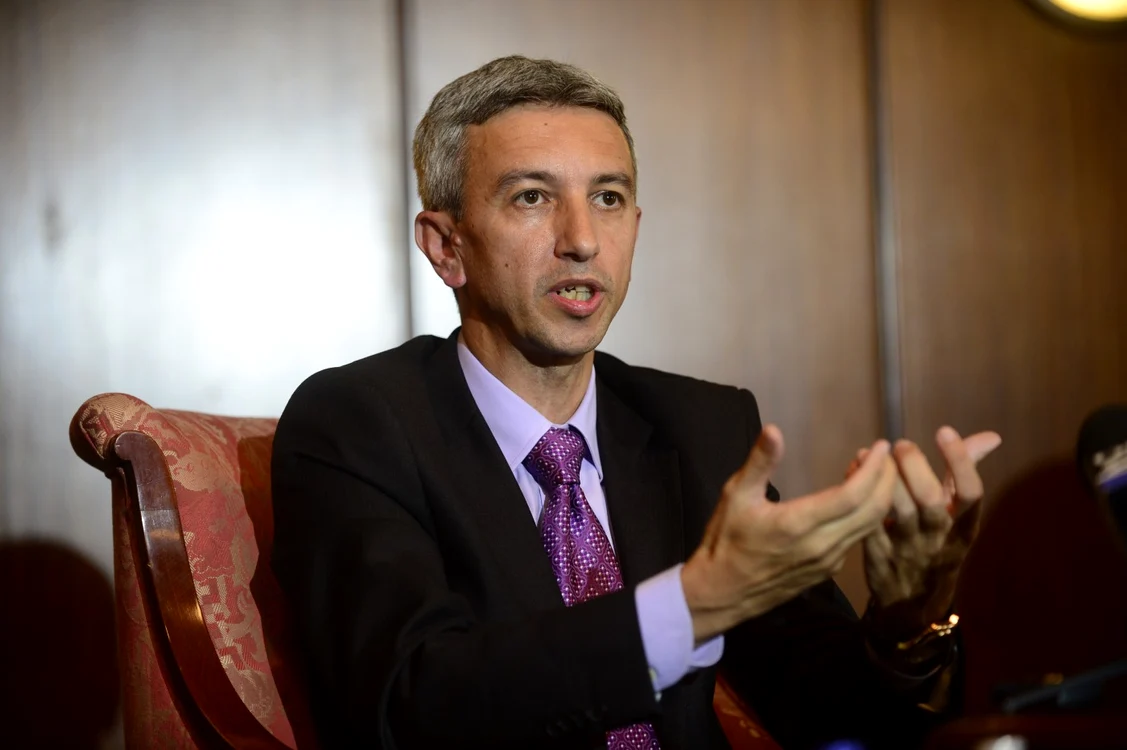 Preşedintele fondator al PPDD, Dan Diaconescu FOTO Mediafax