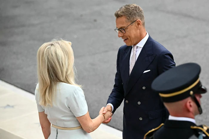 Alexander Stubb, primit la Casa Albă FOTO AFP
