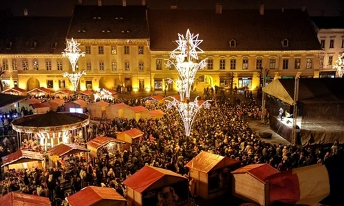 Târgul de Crăciun din Piața Constituției din București este cel mai mare din România jpeg