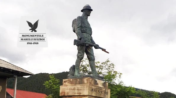 «Monumentele Marelui Război»: Monumentul eroilor din satul Bistrița, județul Neamț / FOTO jpeg