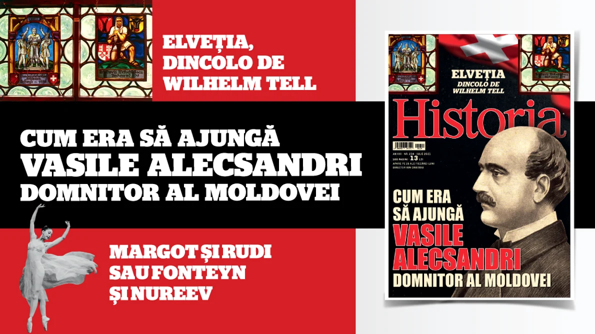 Ce n aţi aflat la școală despre Alecsandri, în Historia de iulie png