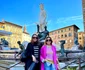 Mirela și fiica ei s-au bucurat tare mult de vizită la Florența