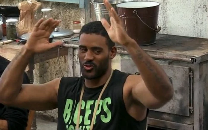 
    Benny Benjamin Adegbuyi s-a luptat în cadrul circuitului de kickbox „Respect World Series”, la Madridfoto: Arhiva Personală  