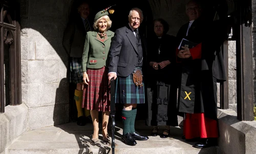 Regele Charles la biserică în Scoția, GettyImages (1) jpg