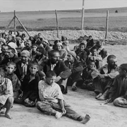 Romani prisoners at Belzec labor camp jpg