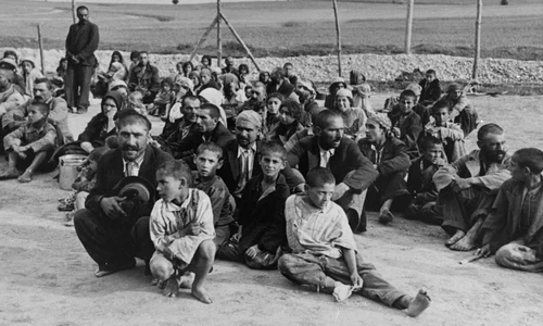 Romani prisoners at Belzec labor camp jpg