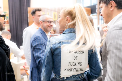 Ana Maria Prodan la prezentarea de modă Avant Premiere