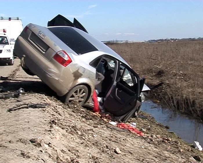 Imagini din accident