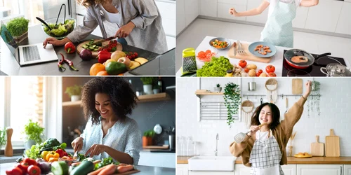 În bucătărie, planificarea și alegerile inspirate fac diferența pentru persoanele ocupate Colaj europoster ro&eatthis com&glam com