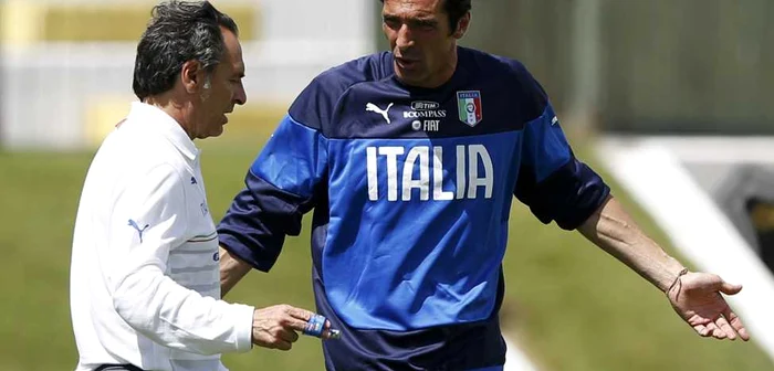 Prandelli şi Buffon lasă naţionala Italiei pe alte mâini: primul a demisionat, al doilea se va retrage FOTO Reuters