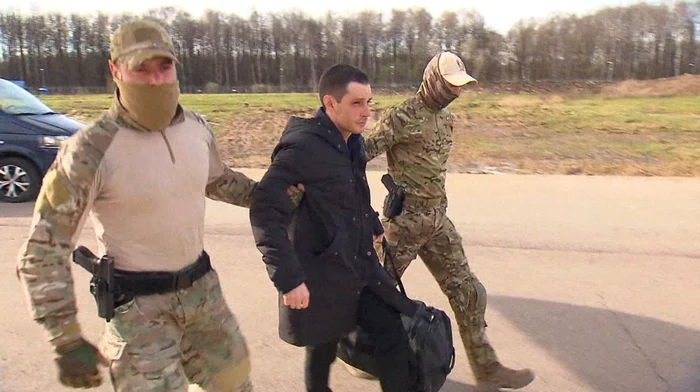 Marinarul american Trevor Reed, eliberat intr-un schimb de prizonieri FOTO Captura video
