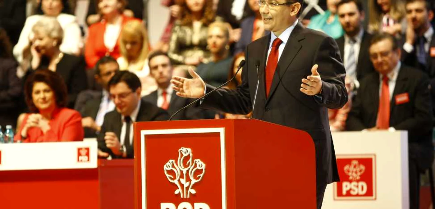 Victor Ponta va fi reconfirmat astăzi în funcţia de preşedinte al PSD FOTO Eduard Enea