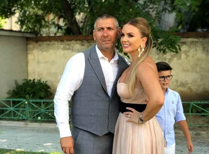 Marcela Fota și regretatul ei soț