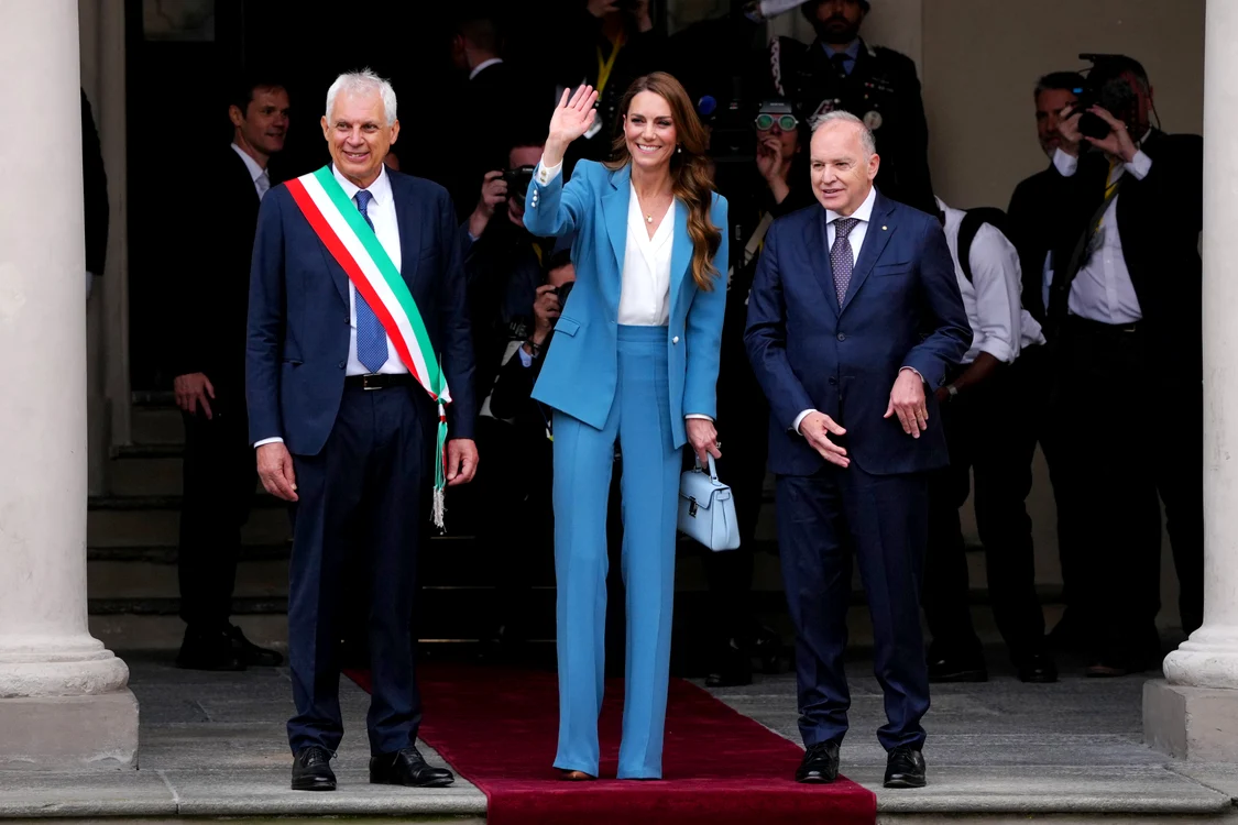 Kate a vorbit cu copiii în Italia, Profimedia (5) jpg