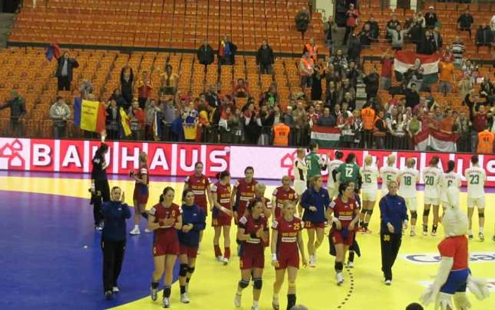Handbalistele din România fost nevoite să se recunoască înfrânte la Novi Sad
