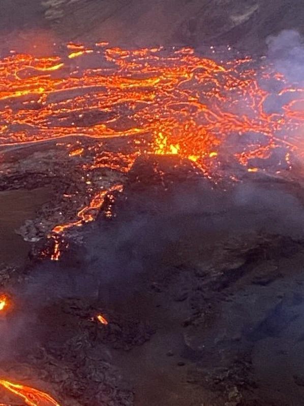 Eurpţie vulcanul Fagradalsfjall - Islanda / 20 mar 2021 / FOTO AFP / Icelandic Coast Guard