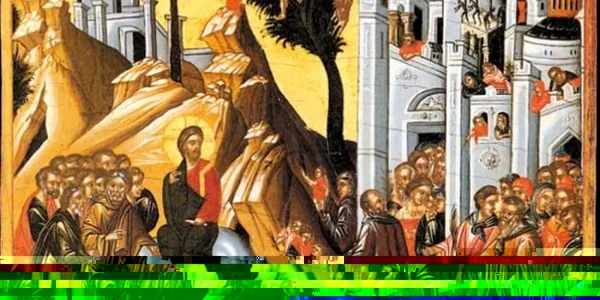 Intrarea Domnului în Ierusalim de Florii Sursa Arhiepiscopia Tomisului