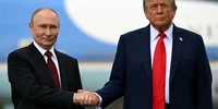 Donald Trump și Putin in Alaska FOTO AFP 
