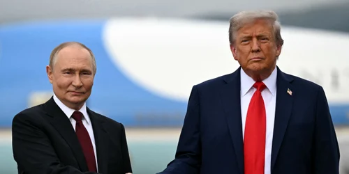 Donald Trump și Putin in Alaska FOTO AFP 