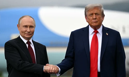 Donald Trump și Putin in Alaska FOTO AFP 