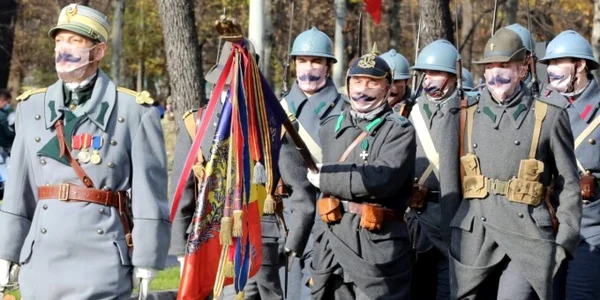 militari cu mustata