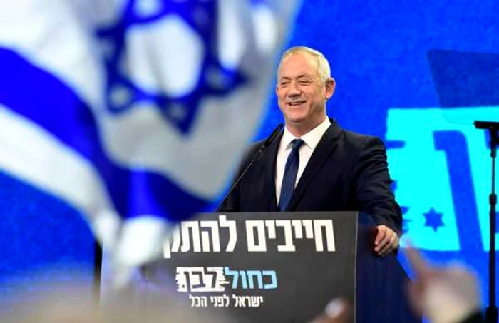 Benny Gantz, ministrul israelian al Apărării/ FOTO: EFE-EPA
