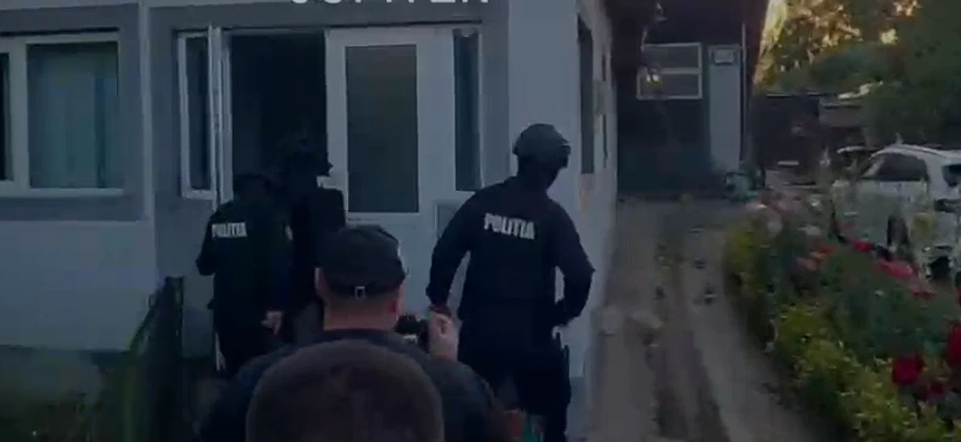 Peste 270 de percheziții au loc joi. FOTO Captură video Poliția Română