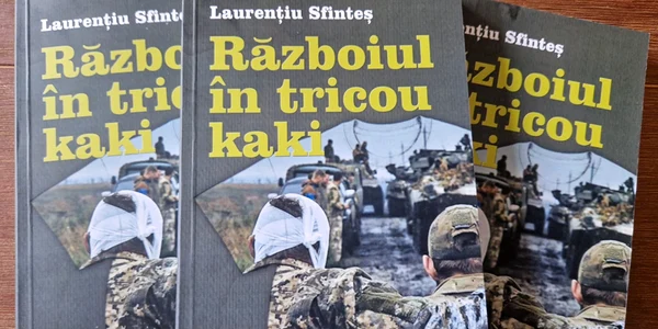 Războiul în tricou kaki carte de Laurentiu Sfinteș